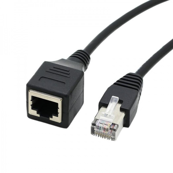 RJ45 Male to Female Ethernet Extension Cable